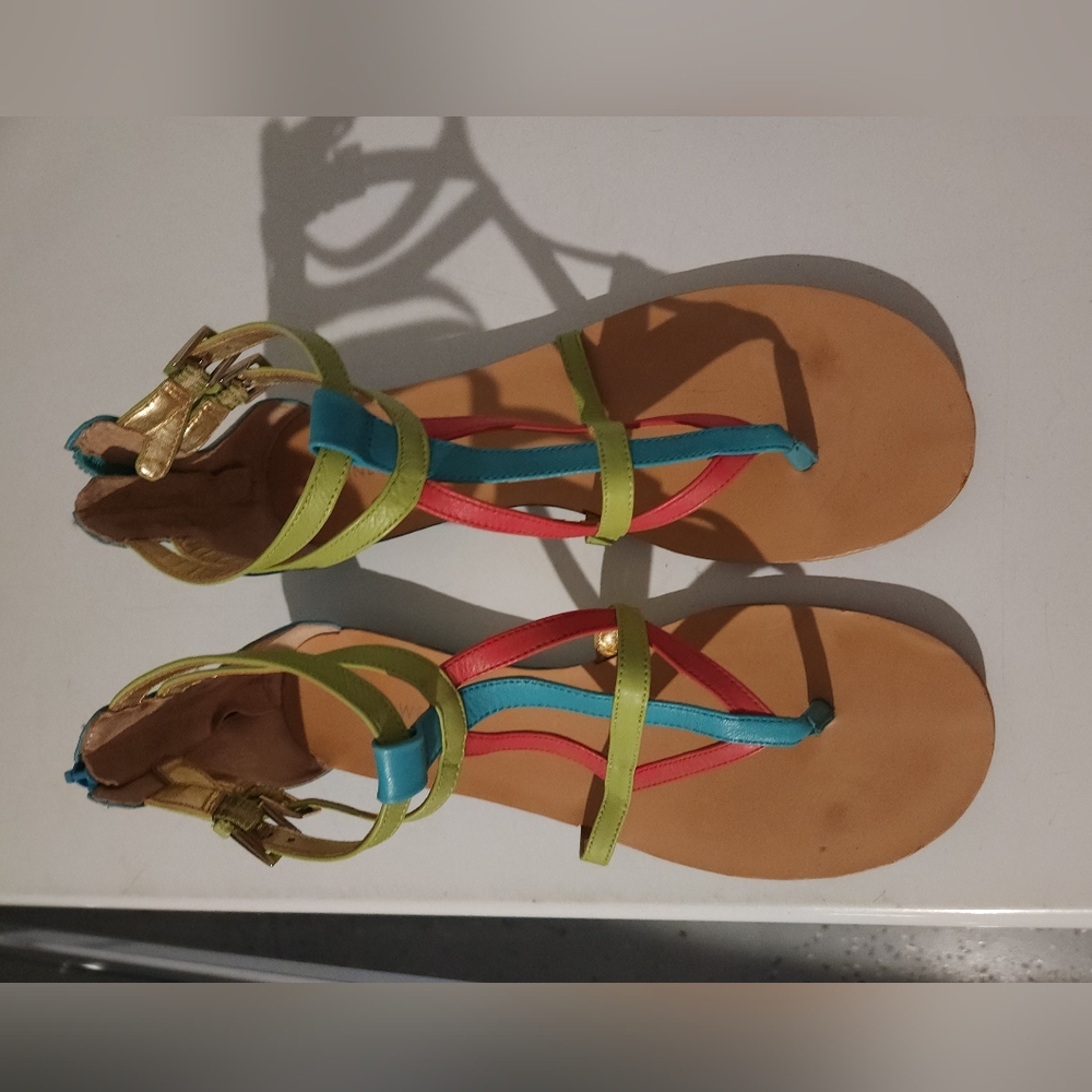 Colorful Strappy Sandals
